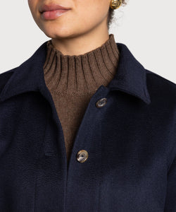 Wool Overshirt Miaki Swiss Made Womenswear