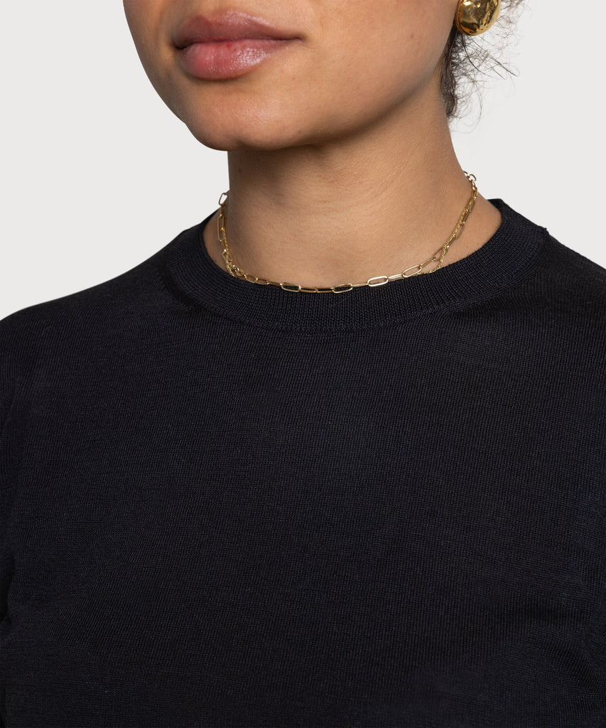 Wool Roundneck Sweater Miaki Swiss Made Womenswear