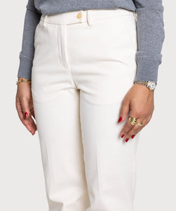 Heavy Twill Signature Trousers Miaki Swiss Made Womenswear