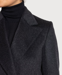 Double Breast Cashmere Blazer Miaki Swiss Made Womenswear