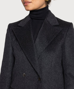 Double Breast Cashmere Blazer Miaki Swiss Made Womenswear