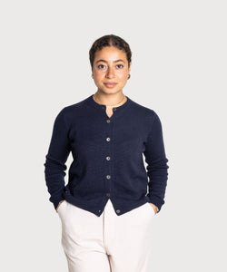 Navy / XS Cashmere Cardigan Miaki Swiss Made Womenswear