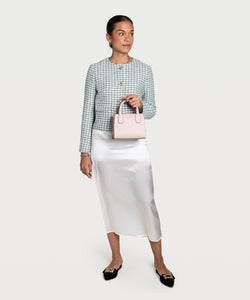 Ivory / XS Silk Skirt Miaki Swiss Made Womenswear