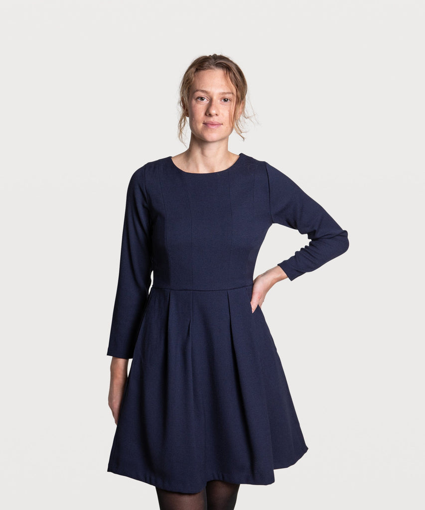 Long Sleeve Everyday Dress Miaki Swiss Made Womenswear