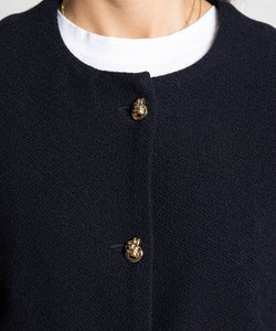 Long Boucle Blazer Miaki Swiss Made Womenswear