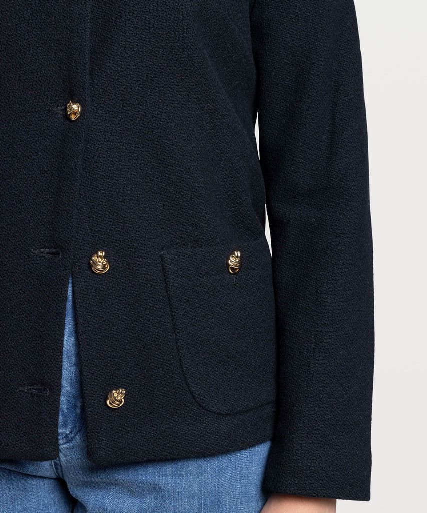 Long Boucle Blazer Miaki Swiss Made Womenswear