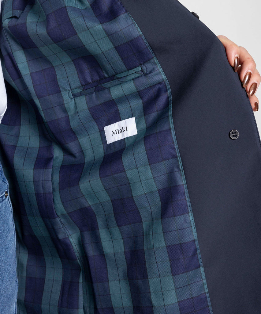 Long Traveller Raincoat Miaki Swiss Made Womenswear