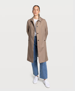 Long Traveller Raincoat Miaki Swiss Made Womenswear