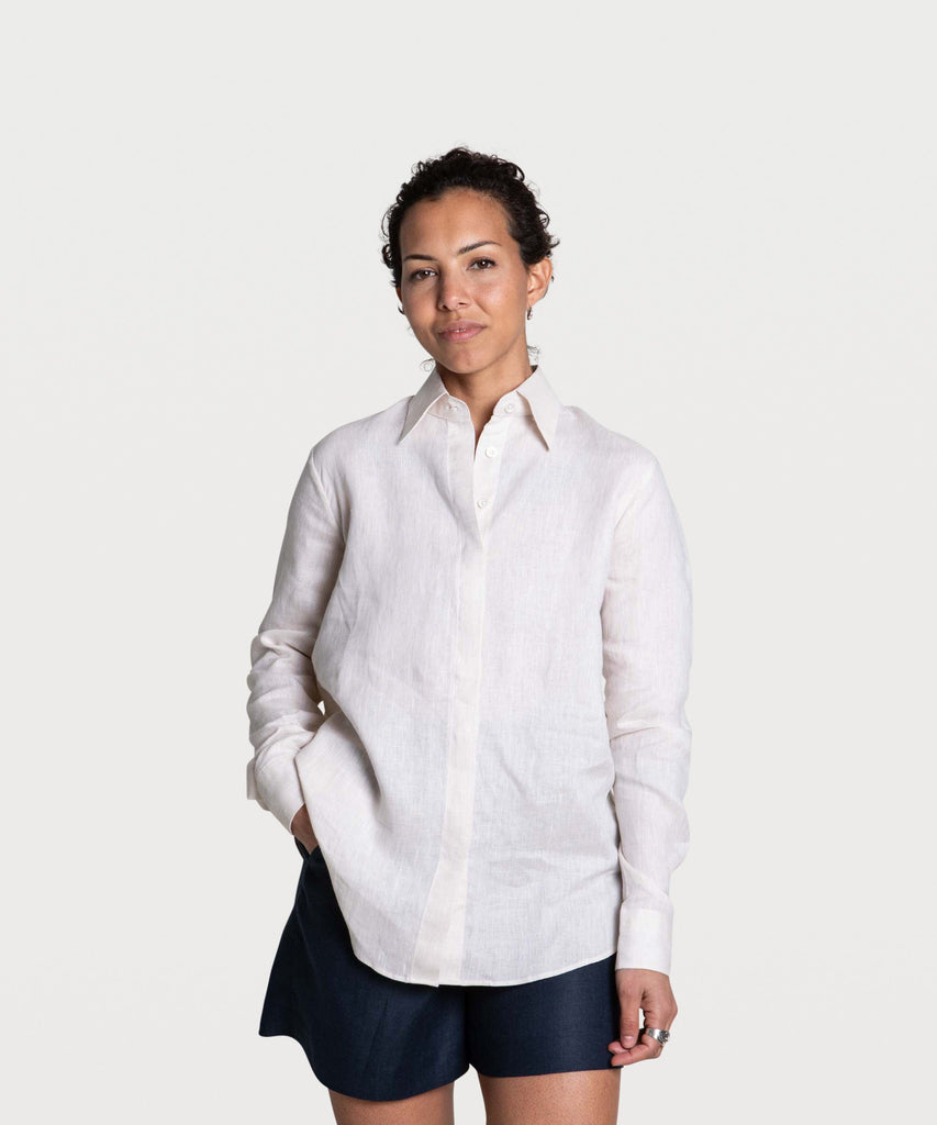 Sand / 34 Linen Tunica Miaki Swiss Made Womenswear