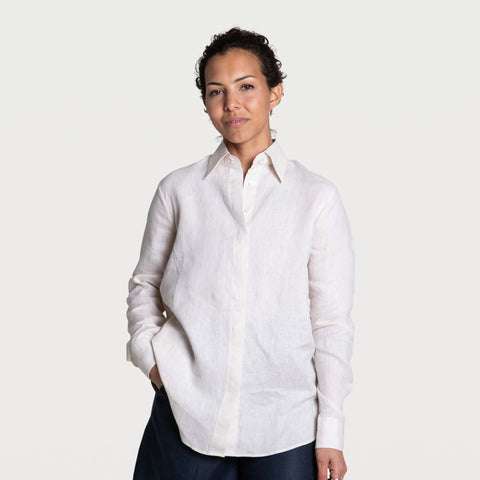 Sand / 34 Linen Tunica Miaki Swiss Made Womenswear