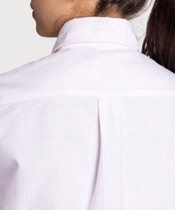 Relaxed Oxford Stripe Shirt Miaki Swiss Made Womenswear