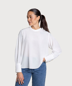 Longsleeve Silk Top Miaki Swiss Made Womenswear