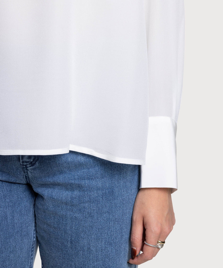 Longsleeve Silk Top Miaki Swiss Made Womenswear