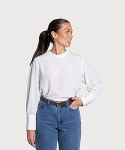 Longsleeve Silk Top Miaki Swiss Made Womenswear