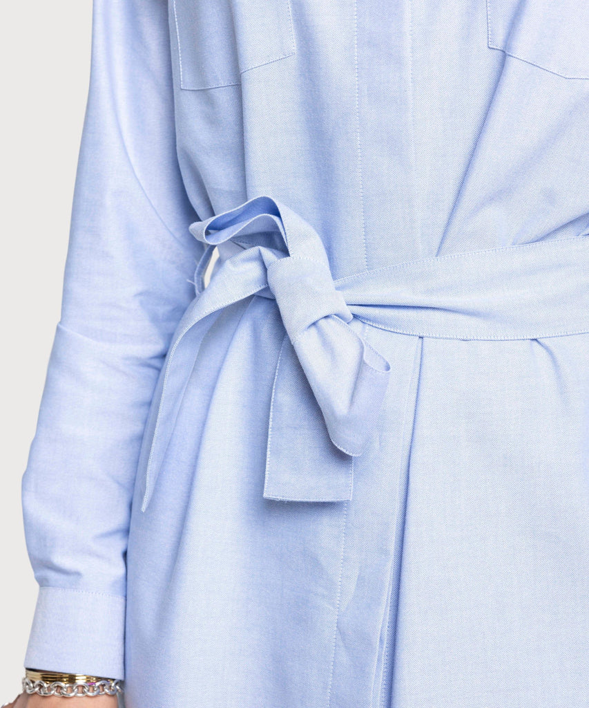 Oxford Shirt Dress Miaki Swiss Made Womenswear