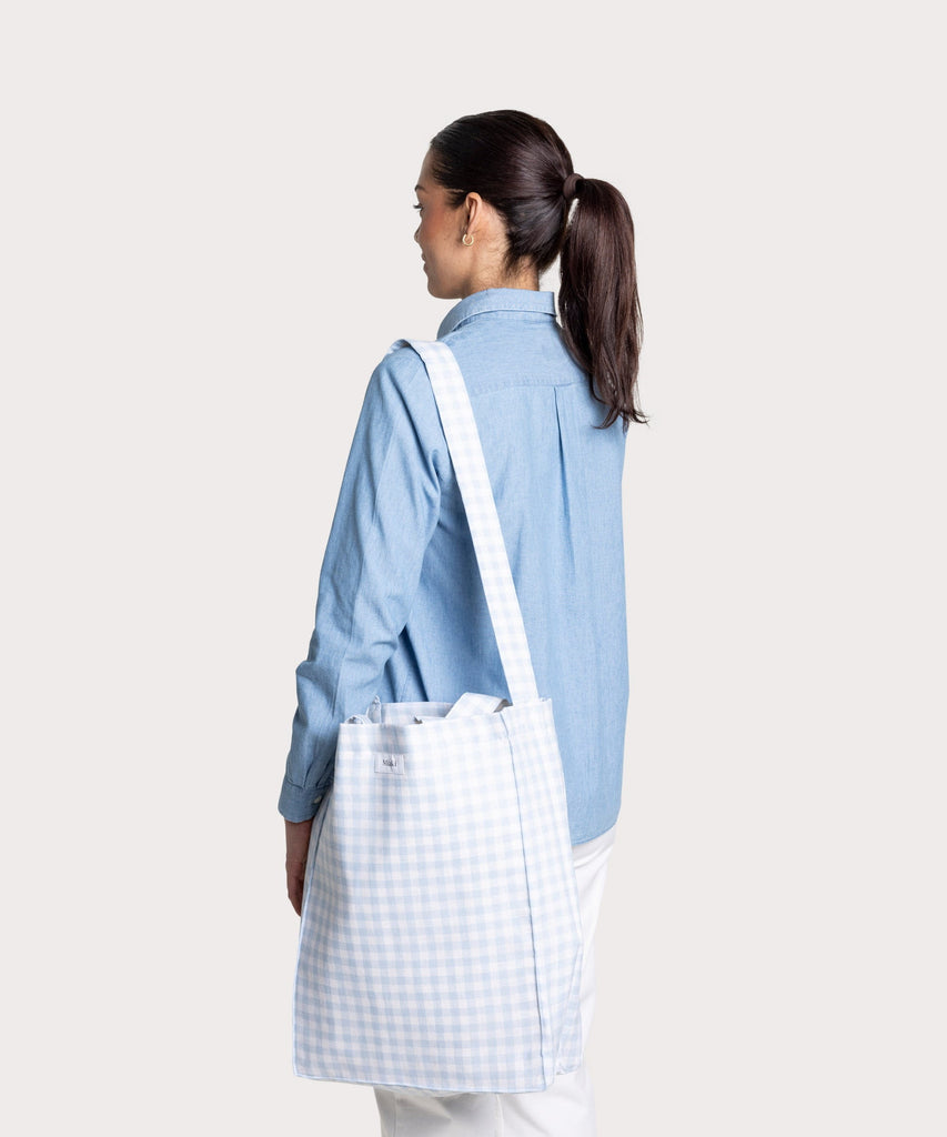 Linen Strap Tote Miaki Swiss Made Womenswear