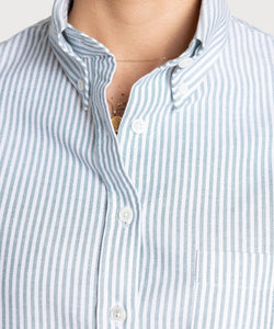 Relaxed Oxford Stripe Shirt Miaki Swiss Made Womenswear
