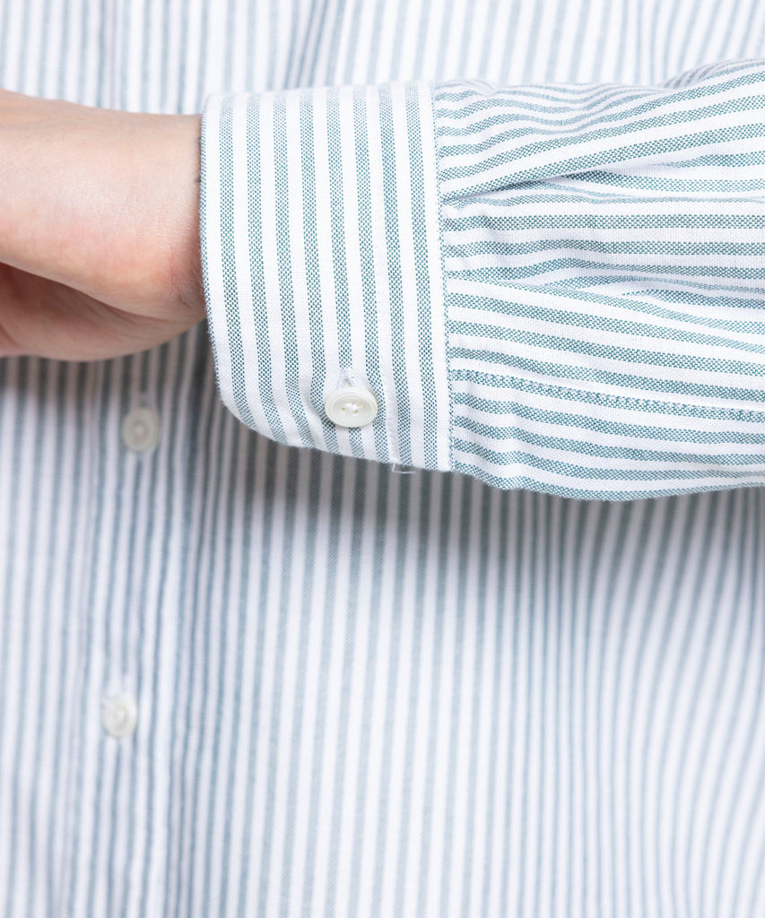 Relaxed Oxford Stripe Shirt Miaki Swiss Made Womenswear