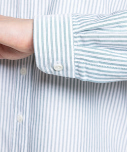 Relaxed Oxford Stripe Shirt Miaki Swiss Made Womenswear