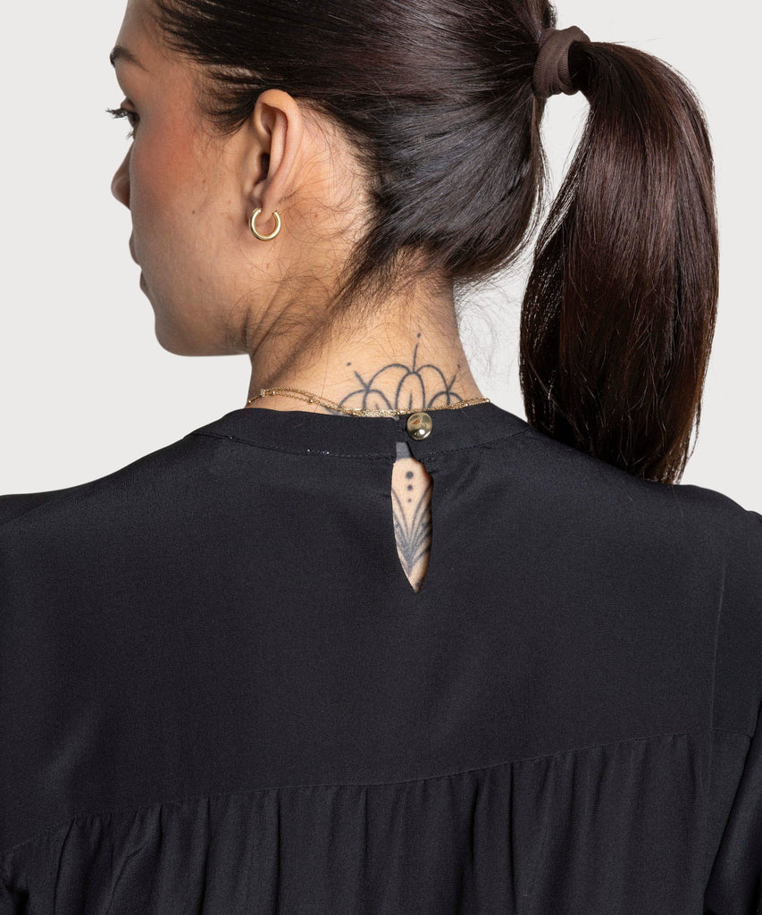 Longsleeve Silk Top Miaki Swiss Made Womenswear