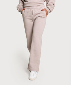 Taupe / XS Wide Leg Track Pants Miaki Swiss Made Womenswear