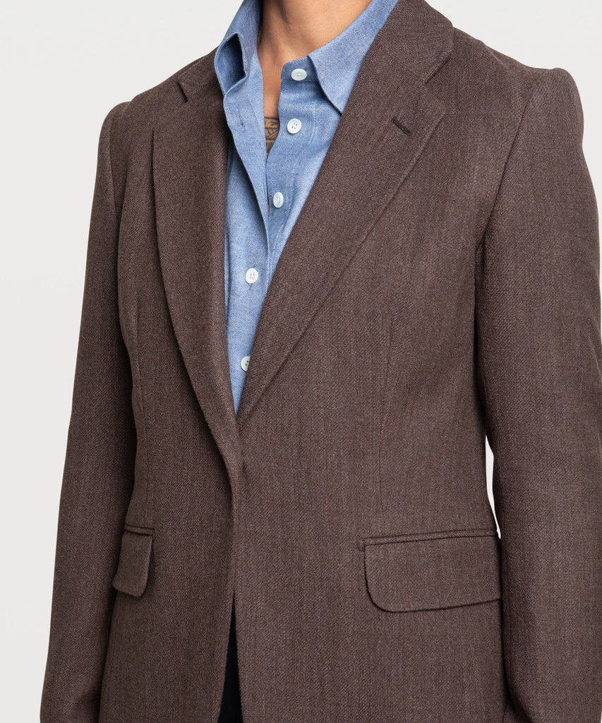 Classic Wool Blazer Miaki Swiss Made Womenswear