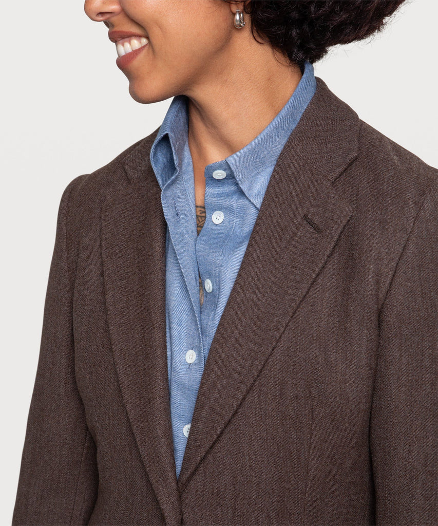 Classic Wool Blazer Miaki Swiss Made Womenswear