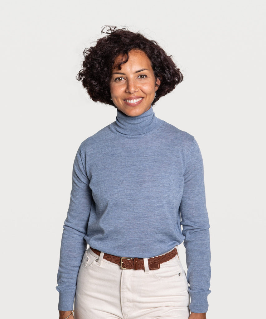 Wool Rollneck Sweater Miaki Swiss Made Womenswear