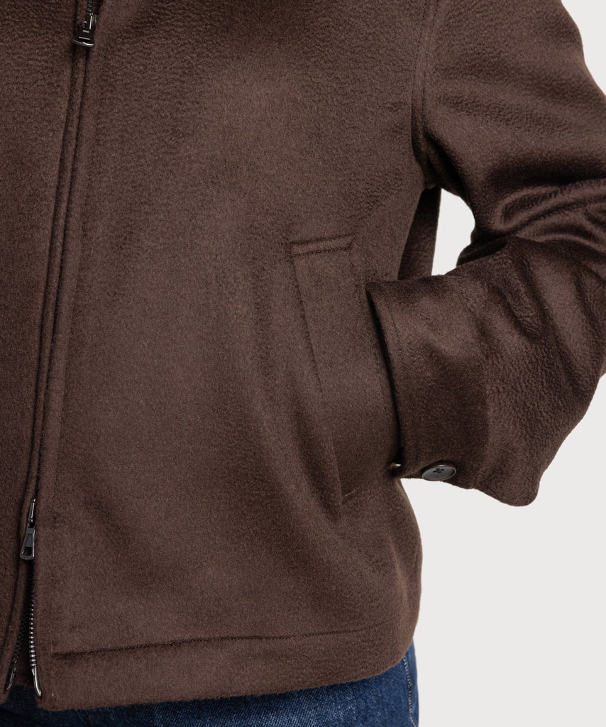 Short Wool Jacket Miaki Swiss Made Womenswear