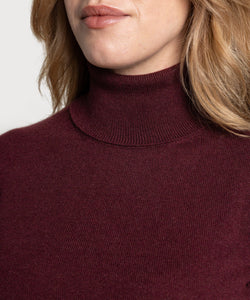 Cashmere Rollneck Sweater Miaki Swiss Made Womenswear