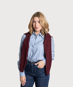 Blue / 34 Everyday Cashmere Flannel Shirt Miaki Swiss Made Womenswear