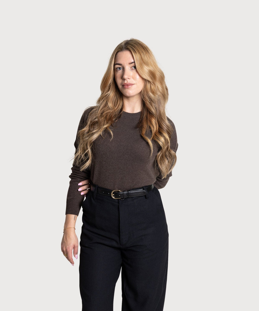 Cashmere Roundneck Sweater Miaki Swiss Made Womenswear