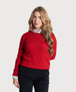 Cashmere Roundneck Sweater Miaki Swiss Made Womenswear