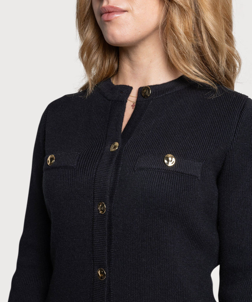 Heavy Wool Dress with Pockets Miaki Swiss Made Womenswear