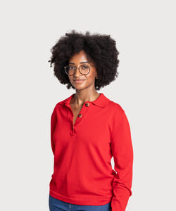 Polo Cotton Sweater Miaki Swiss Made Womenswear