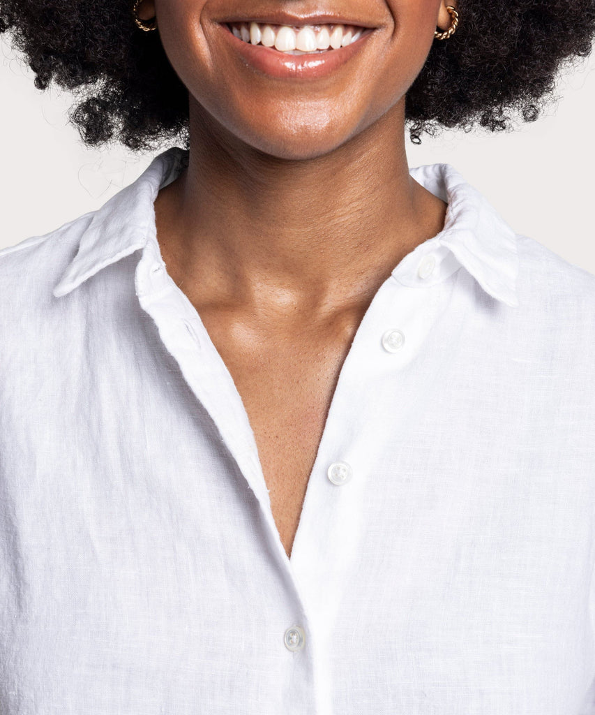 Oversized Linen Shirt Miaki Swiss Made Womenswear