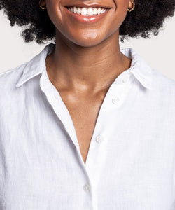 Oversized Linen Shirt Miaki Swiss Made Womenswear