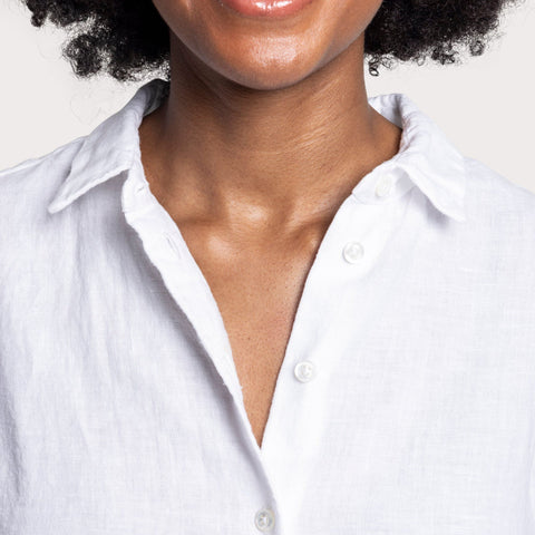 Oversized Linen Shirt Miaki Swiss Made Womenswear