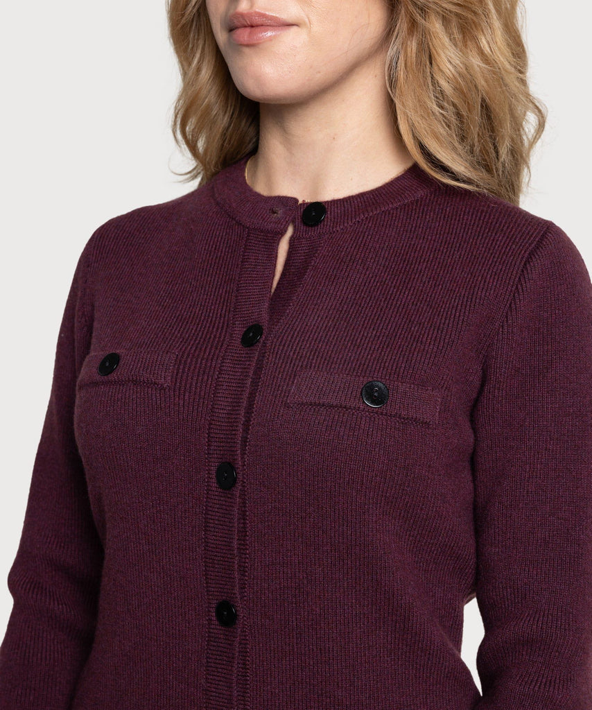 Heavy Wool Dress with Pockets Miaki Swiss Made Womenswear