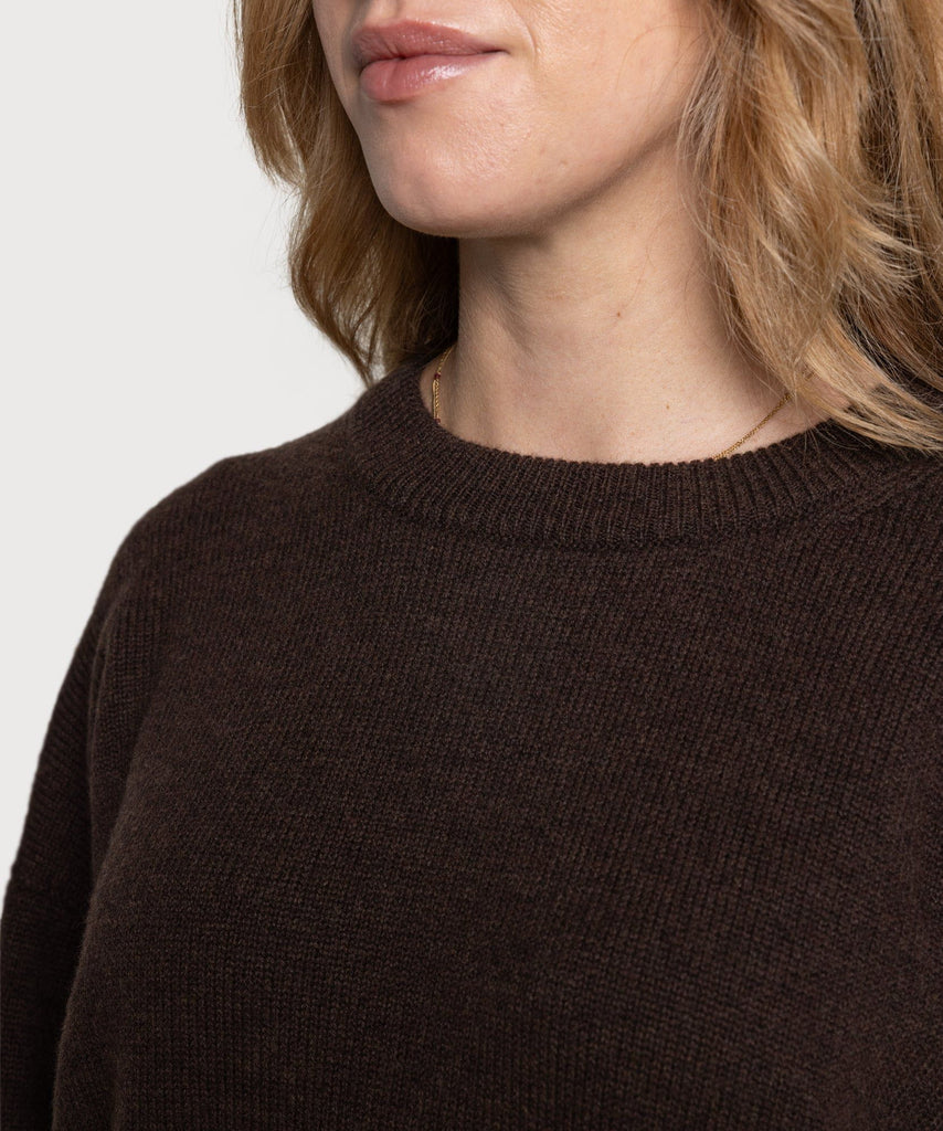 Relaxed Wool Sweater Miaki Swiss Made Womenswear