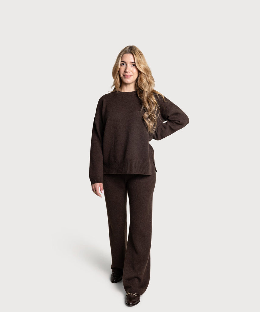 Knitted Wool Trousers Miaki Swiss Made Womenswear