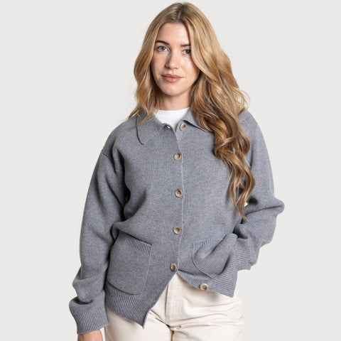 Long Knitted Cardigan Miaki Swiss Made Womenswear