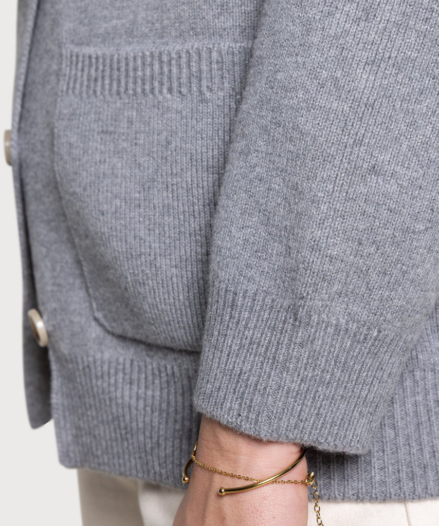 Long Knitted Cardigan Miaki Swiss Made Womenswear