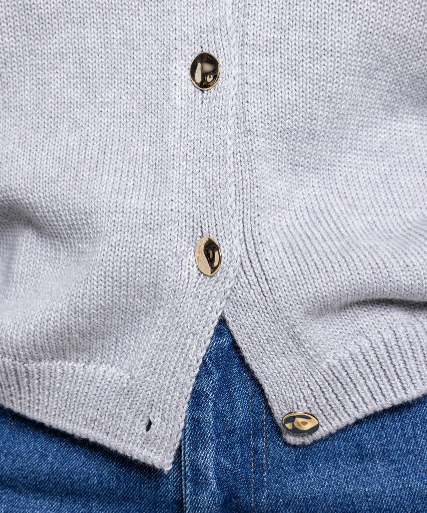 Knitted Cotton Vest Miaki Swiss Made Womenswear