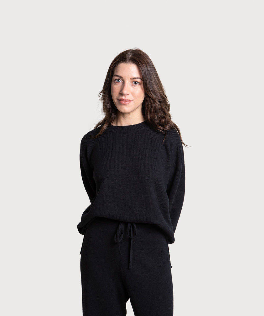 Knitted Wool Trousers Miaki Swiss Made Womenswear