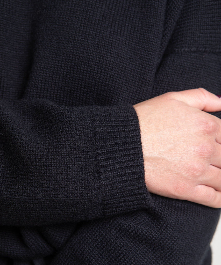 Relaxed Wool Sweater Miaki Swiss Made Womenswear