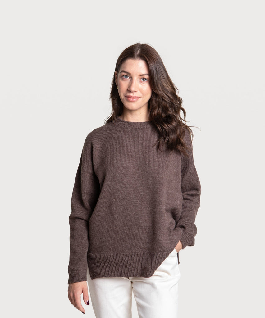 Relaxed Wool Sweater Miaki Swiss Made Womenswear