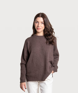 Relaxed Wool Sweater Miaki Swiss Made Womenswear