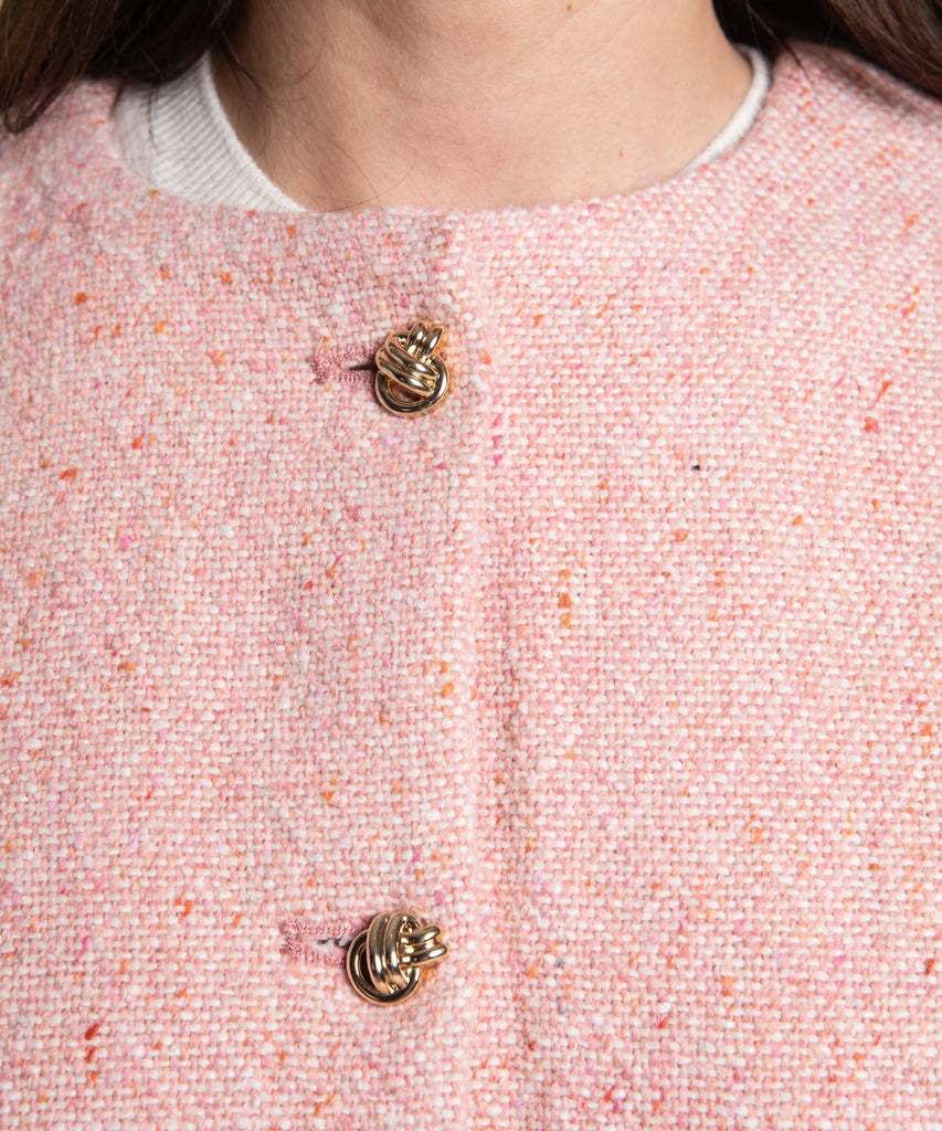 Short Tweed Blazer Miaki Swiss Made Womenswear