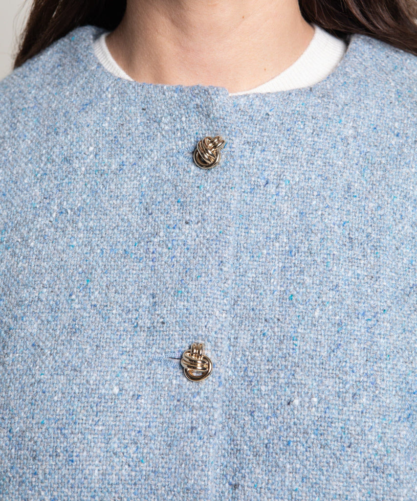 Short Tweed Blazer Miaki Swiss Made Womenswear